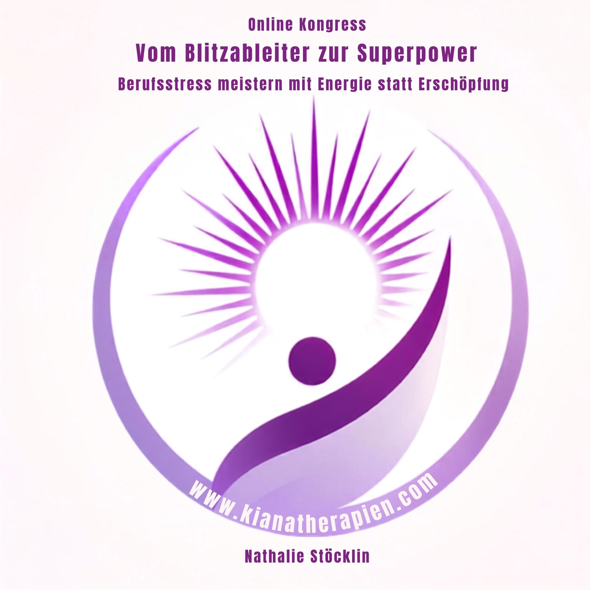 Vom Blitzableiter zur Superpower — Berufsstress meistern mit Energie statt Erschöpfung Logo